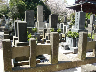 幸田露伴の墓