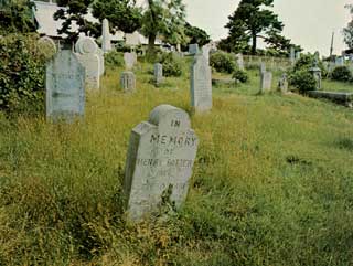 外人墓地の墓