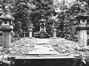 津軽家の墓の写真