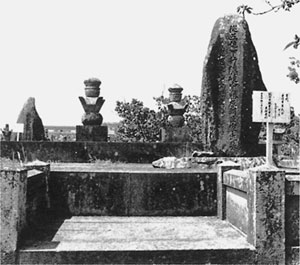 竜造寺家の墓の写真